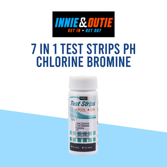 7 in 1 Test Strips — pH Chlorine Bromine