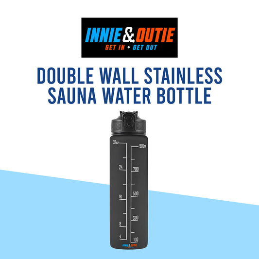 Double Wall Stainless Sauna Water Bottle