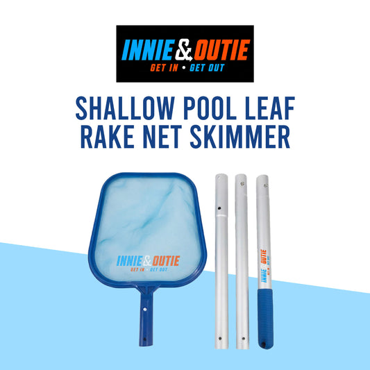 Shallow Pool Leaf Rake Net Skimmer